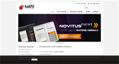 Desktop Screenshot of katfil.pl