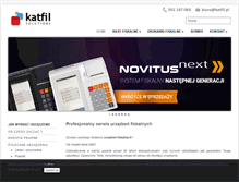 Tablet Screenshot of katfil.pl